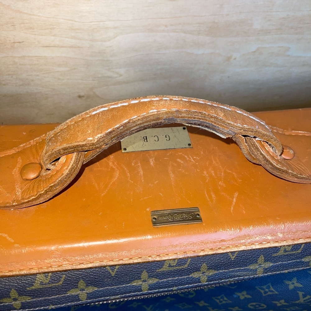 Vintage Louis Vuitton The French Company Suitcase Travel Bag Unisex - Picture 3 of 11